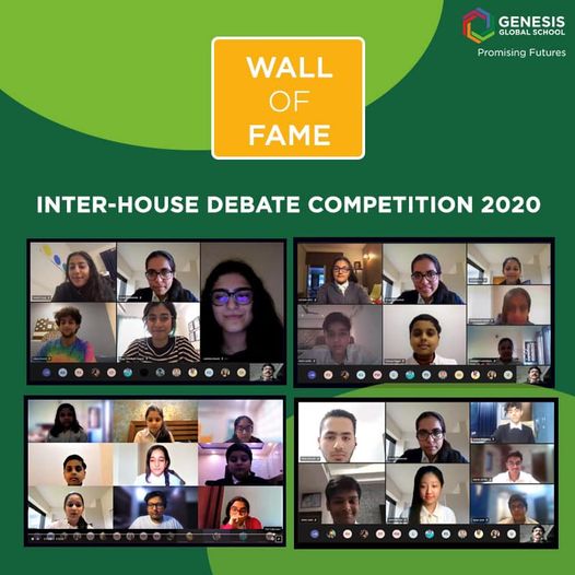 Inter-House Debate Competition 2020 