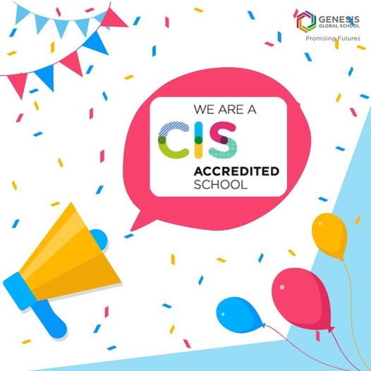 We are now a  CIS Accredited school 