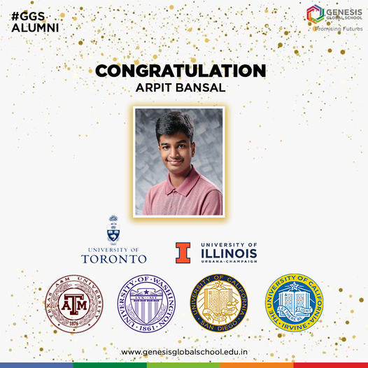 Congratulations to GGS Alumni 