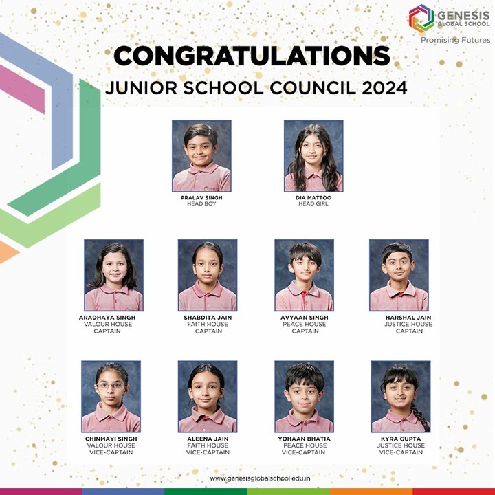 Junior School Council 2024 